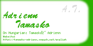 adrienn tamasko business card